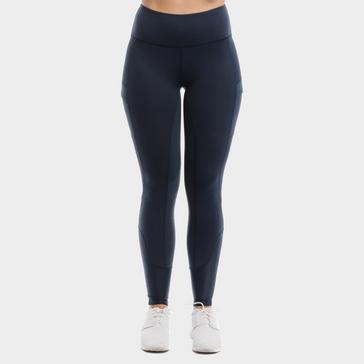 Blue Horseware Womens Silicone Grip Riding Tights Navy