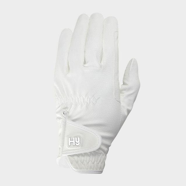  Hy Adults Cottenham Elite Riding Gloves White image 1