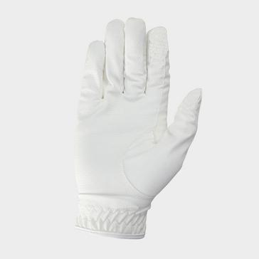  Hy Adults Cottenham Elite Riding Gloves White
