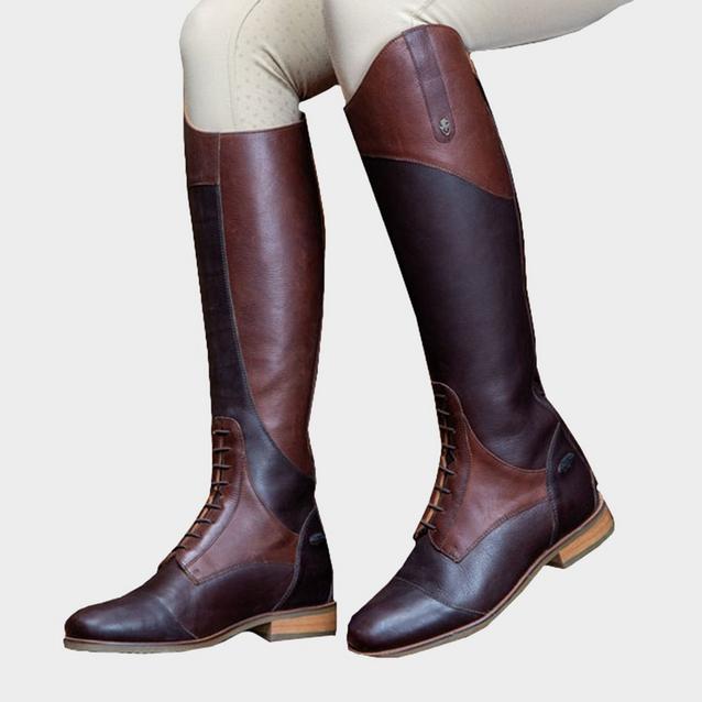  Moretta Pietra Tall Boots Brown image 1