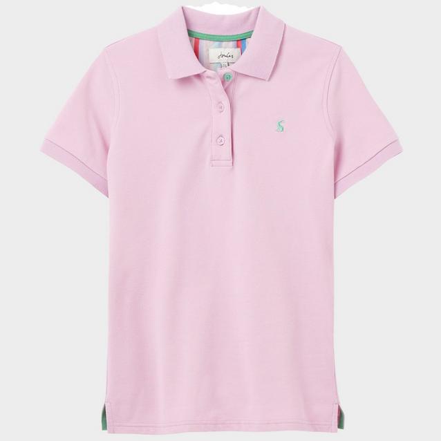  Joules Women's Pippa Polo Shirt Light Pink image 1