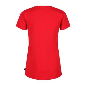  Regatta Ladies Filandra VI T-Shirt True Red
