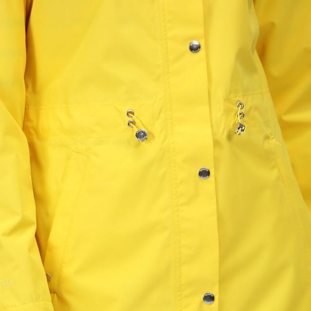 Regatta Womens Blakesleigh Waterproof Jacket Maize Yellow image 1