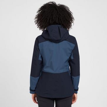 Blue|Brown adidas Terrex Women’s Xploric RAIN.DRY Hiking Jacket