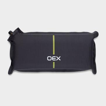 Black OEX Traverse Self-inflating Pillow