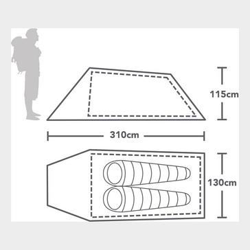 Green OEX Hyena II Tunnel Tent