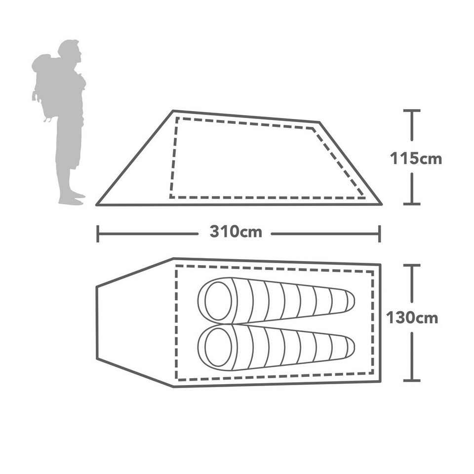 Oex Hyena II Tunnel Tent GO Outdoors