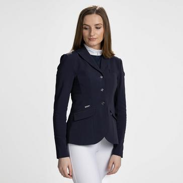 Blue LeMieux Womens Dynamique Show Jacket Navy