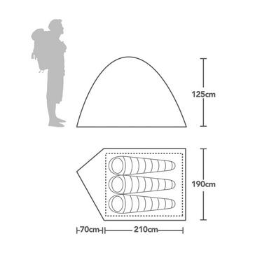 Blue Eurohike Gaia III Tent