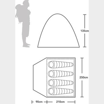 Navy Eurohike Gaia IV Eco Tent