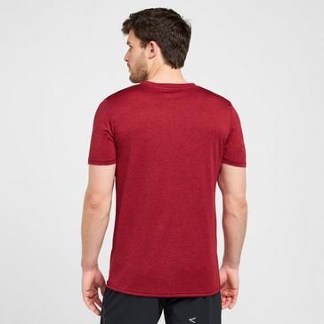 Red Peter Storm Mens Active Short Sleeve T-Shirt Red