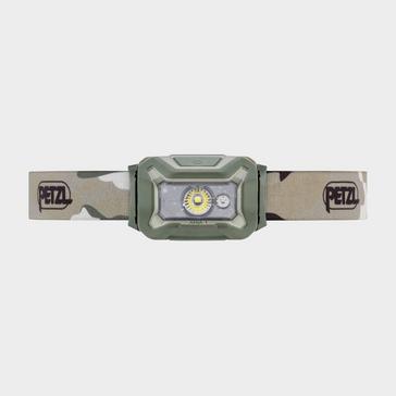 Green Petzl Aria 1 RGB Head Torch