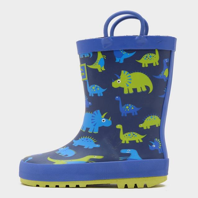Peter Storm Kids' Dinosaur Wellington Boots GO Outdoors