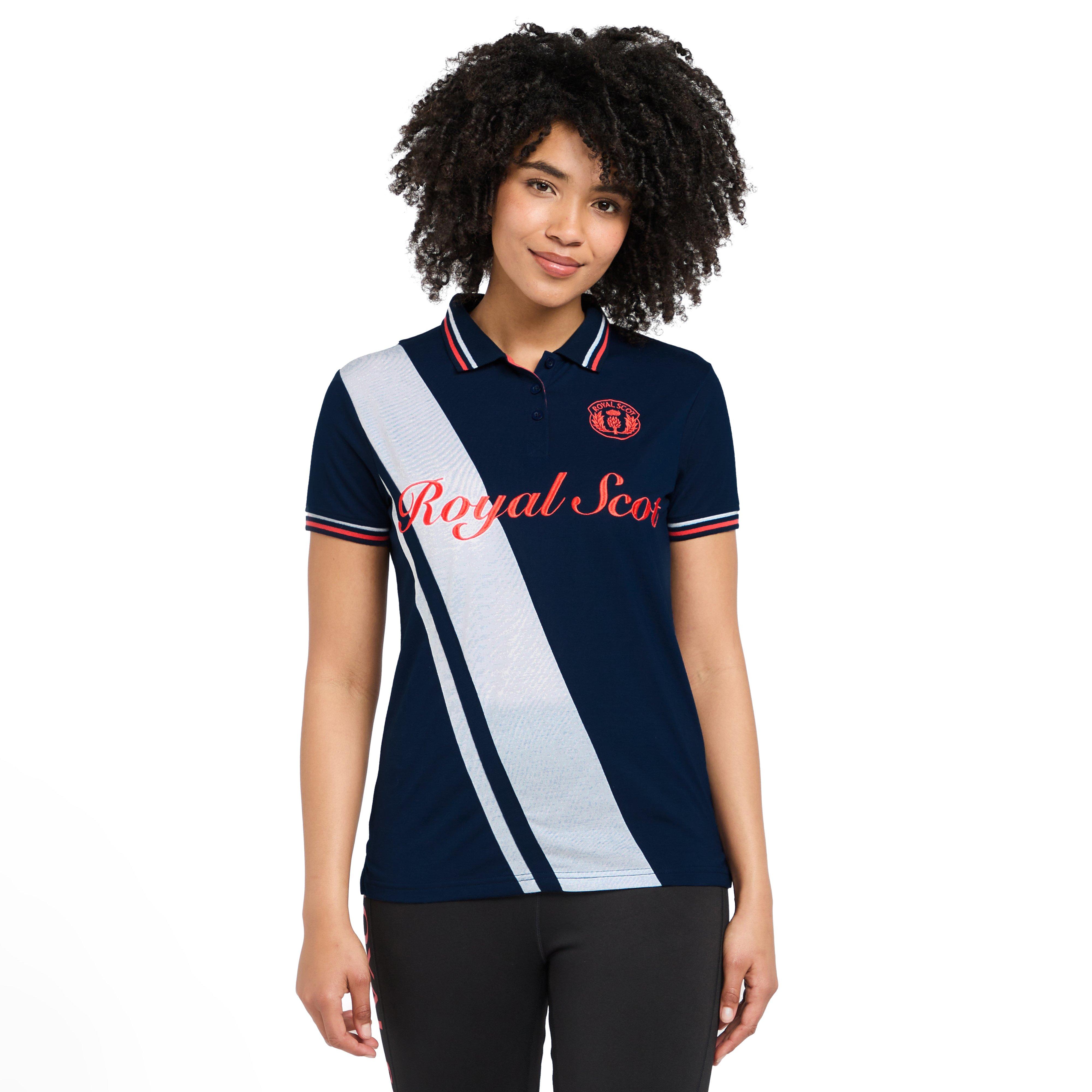 Womens Evelyn Lightweight Polo Navy