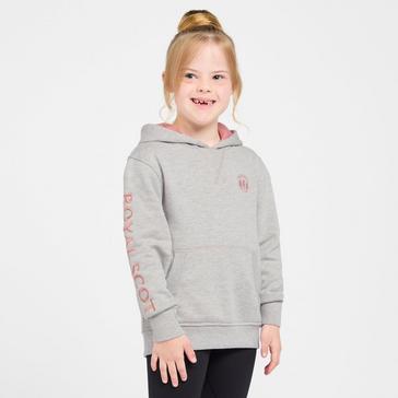 Grey Royal Scot Kids Ruby Hooded Sweatshirt