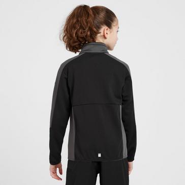 Black Regatta Kids' Highton II Full Zip Fleece