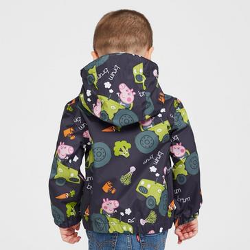 Navy Regatta Kids' Peppa Pig Muddy Puddle Waterproof Jacket