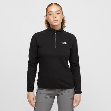 Black The North Face Women’s 100 Glacier 1/4 Zip Fleece