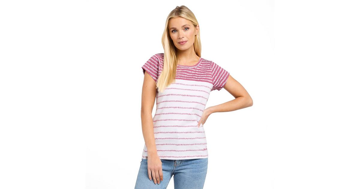 Écru FEMME T-Shirt coupe régulière à manches courtes 2821665