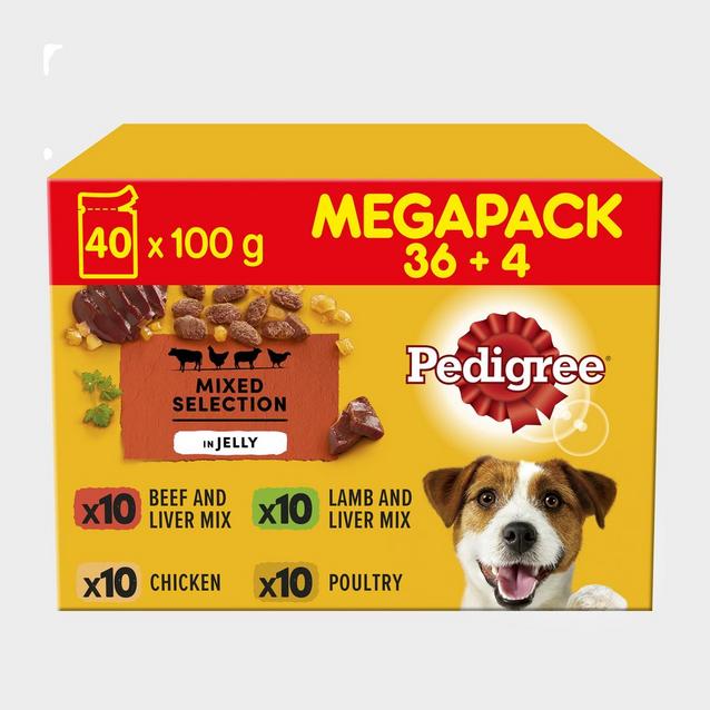  Pedigree Adult Dog Mixed Selection in Jelly 100g x 40 for 36pk image 1