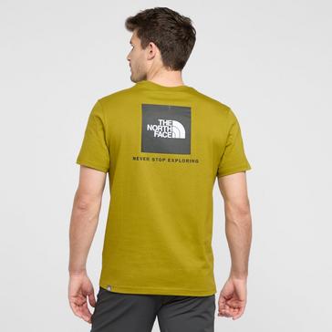 Green The North Face Men’s Redbox Short Sleeve T-Shirt