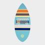 Red Wilton Bradley VW 41” Skimboard