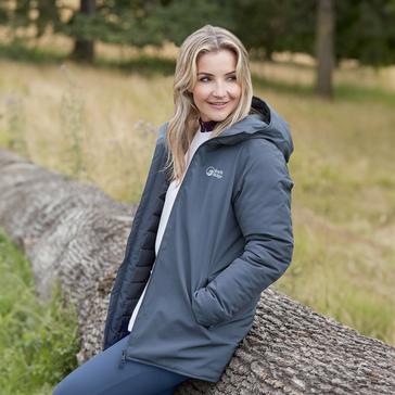 Grey North Ridge Womens Latitude Parka Grey