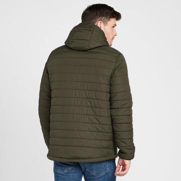 Green Peter Storm Mens Blisco II Hooded Jacket Khaki