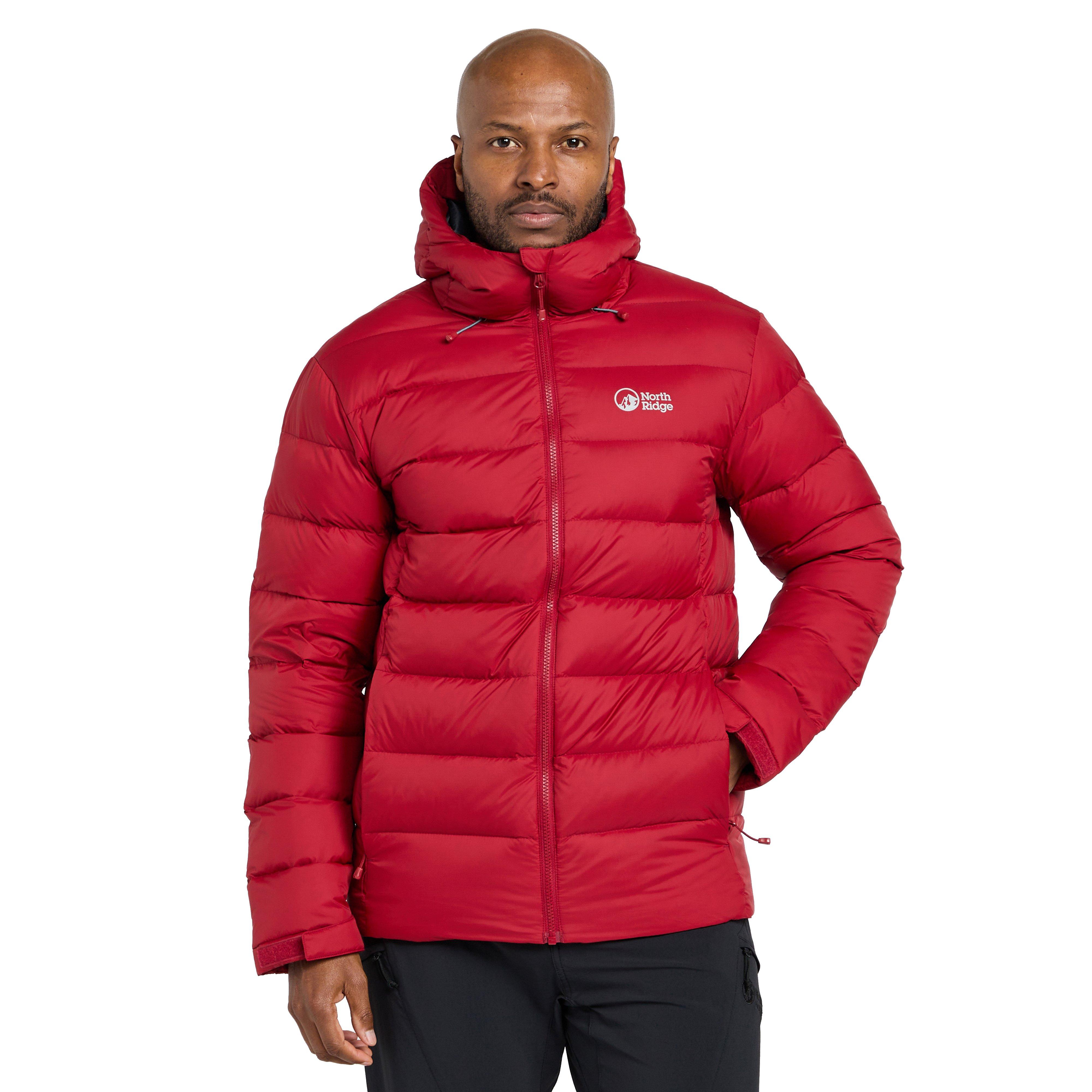 Mens Tech Down II Jacket Red