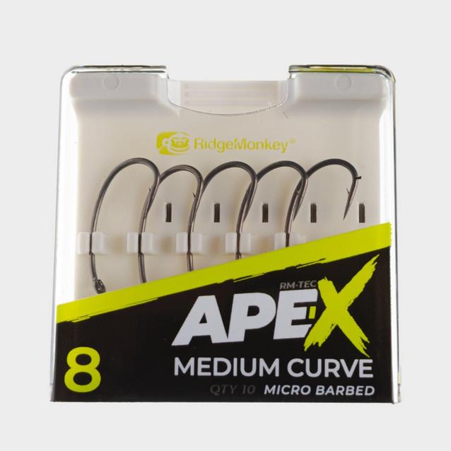 RIDGEMONKEY Ape-X Medium Curve Hook Size 8