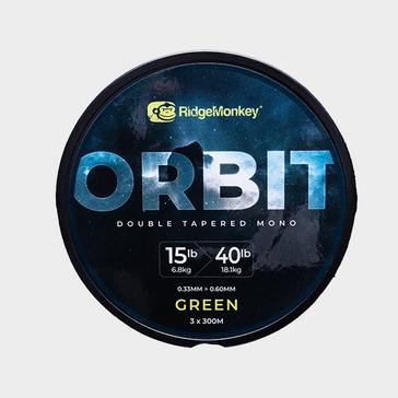 Green RIDGEMONKEY Orbit Double Tapered Mono 15/40lb Green