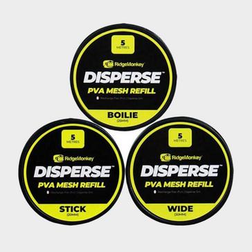 Black RIDGEMONKEY Disperse PVA Mesh Refill – Wide 5m