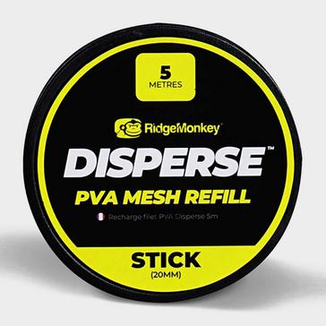 Black RIDGEMONKEY Disperse PVA Mesh Refill – Stick 5m