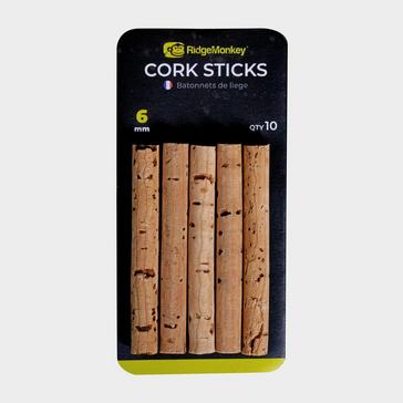 Black RIDGEMONKEY Combi Bait Drill Spare Cork Sticks – 6mm
