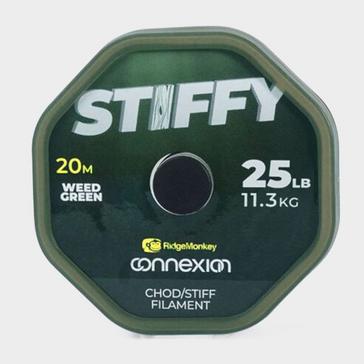 Green RIDGEMONKEY Stiffy Chod/Stiff Rig Filament 25lb