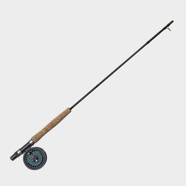 Black Shakespeare Cedar Canyon Stream Fly Fishing Rod and Reel Kit
