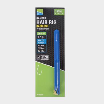 Blue PRESTON INNOVATION GPM-B Banded Hair Rigs – 4