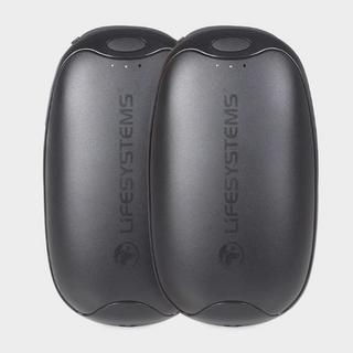 Dual-Palm Rechargeable Hand Warmers Black