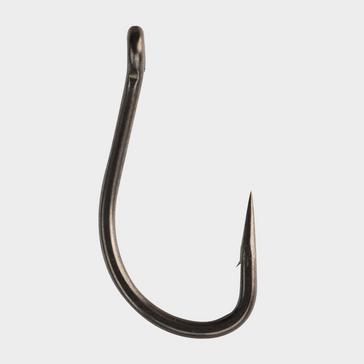 Slate Grey THINKING ANGLER Out-Turned Eye Hook Size 7 (Barbless)