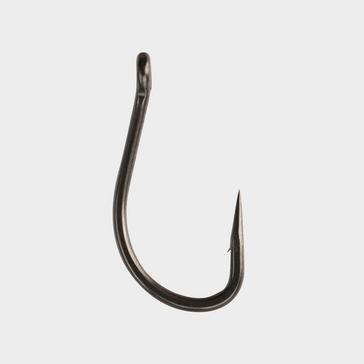 Black THINKING ANGLER Out-Turned Eye Hook Size 5 (Barbless)