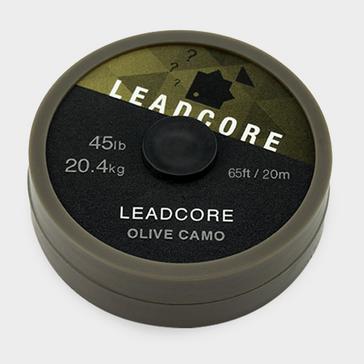Green THINKING ANGLER Leadcore 45lb Olive Camo 20m