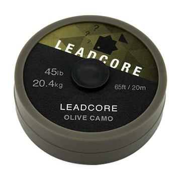 Green THINKING ANGLER Leadcore 45lb Olive Camo 20m