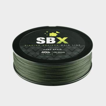 Green THINKING ANGLER SBX Sinking Braided Mainline 40lb (0.34mm) 300m