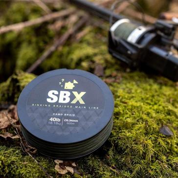 Green THINKING ANGLER SBX Sinking Braided Mainline 40lb (0.34mm) 300m