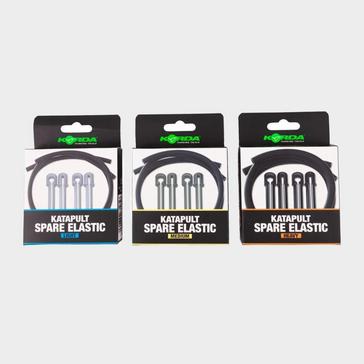 Black Korda Katapult Spare Elastics Heavy