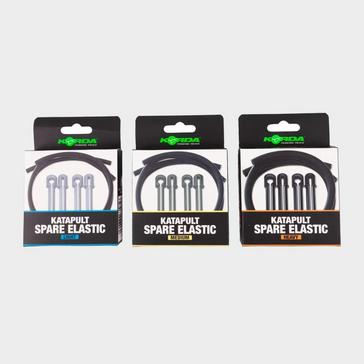 Black Korda Katapult Spare Elastics Medium