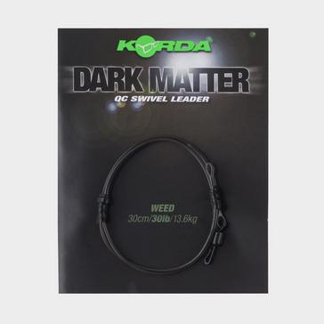 Black Korda Dark Matter QC Swivel Leader 30lb 30cm