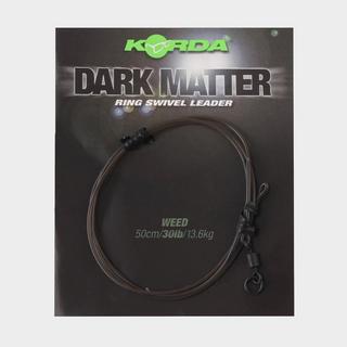 Dark Matter Ring Swivel Leader 30lb 50cm