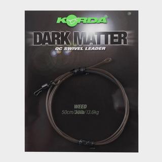 Dark Matter QC Swivel Leader 30lb 50cm