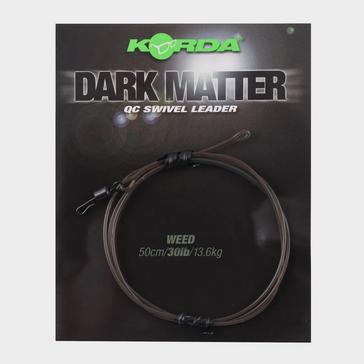 Black Korda Dark Matter QC Swivel Leader 30lb 50cm